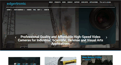 Desktop Screenshot of edgertronic.com